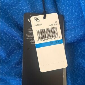 NWT CALLAWAY MENS SWING TEC ALLOVER CHEVRON POLO, size XLarge